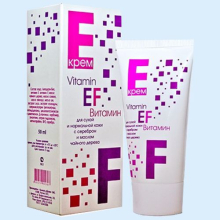 ВИТАМИН EF КРЕМ Д/СУХ.НОРМ КОЖИ СЕРЕБРО+ЧАЙН.ДЕР. 60МЛ.