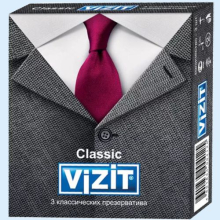 ВИЗИТ ПРЕЗЕРВАТИВ КЛАССИКА №3 [VIZIT]